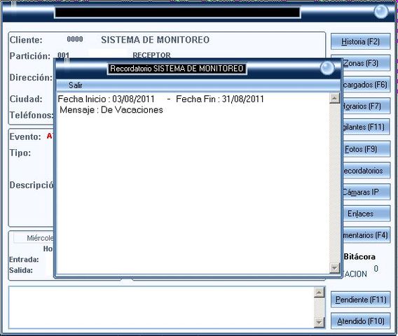 Recordatorios